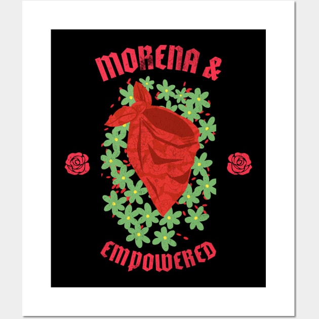 Morena & Empowered Wall Art by CANVAZSHOP